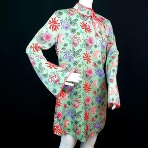 🆕️ 💐 GLAMOROUS Asian Floral Mini Shift Dress // (NWT)